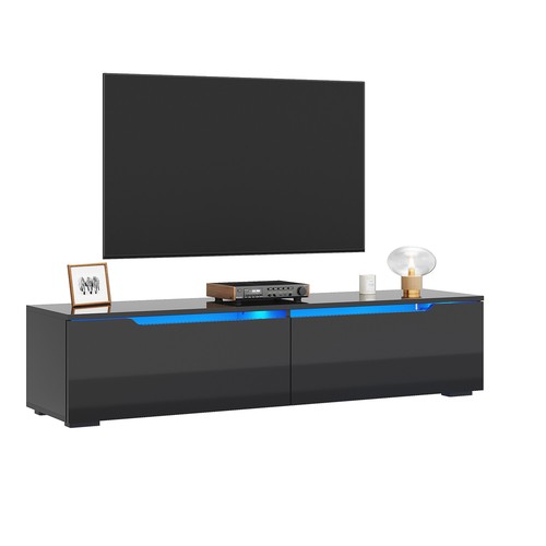 140cm high gloss black - 140cm,
