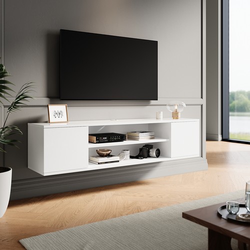 130cm high gloss white - high,