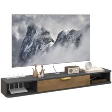HOMCOM 140 cm Floating TV Unit