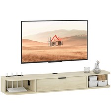 HOMCOM 120 cm Floating TV Unit